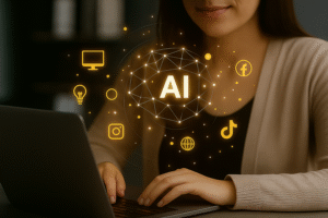 AI for social media content